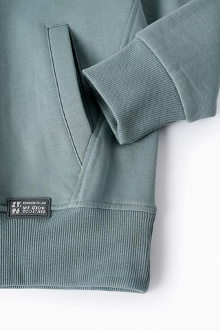 Sweater met Capuchon - Lichtgrijs