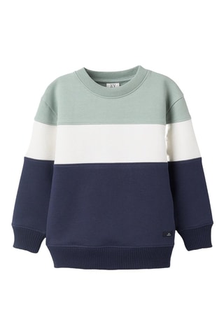 Fleece sweater - Zeegroen