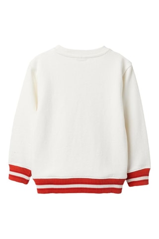 Fleece Sweater - Wit