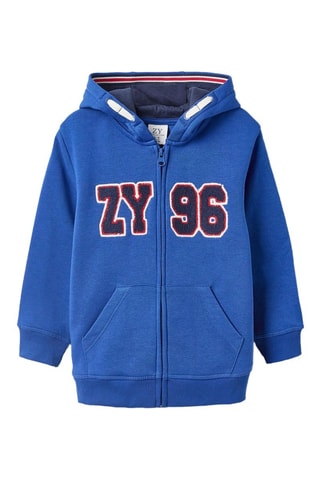 Sweater met Capuchon - Donkerblauw