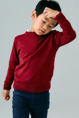 Sweater - Bordeauxrood