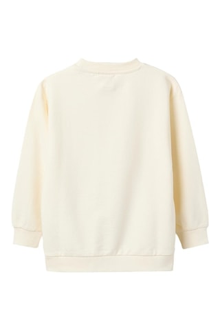 Fleece Sweater Snoopy en Woodstock Snoopy en The Peanuts - Lichtbeige
