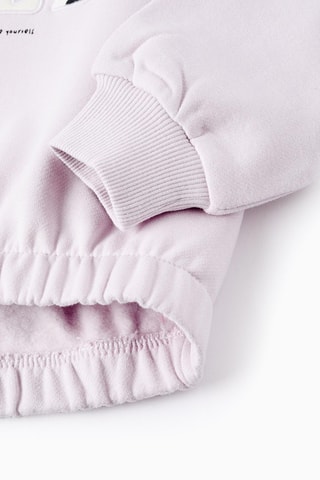Sweater met capuchon - Paars