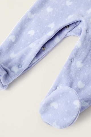 Fleece Kruippakje - Lichtblauw
