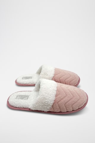 Pantoufles Megeve - Rose