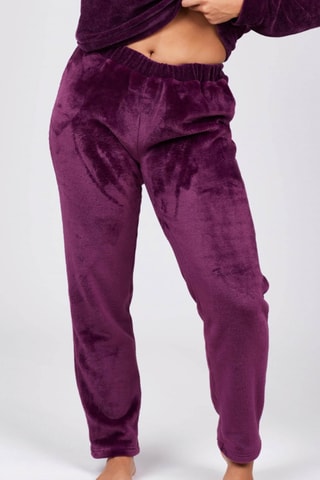 Pantalon droit en velours Avoriaz - Bordeaux