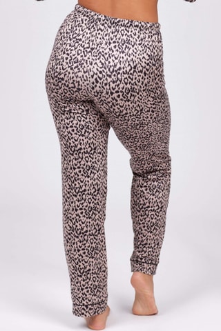 Pantalon de pyjama Plazza - Rose et noir