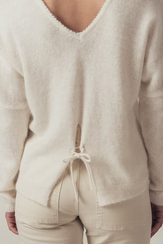 Camisola de angorá Magnifira Branco