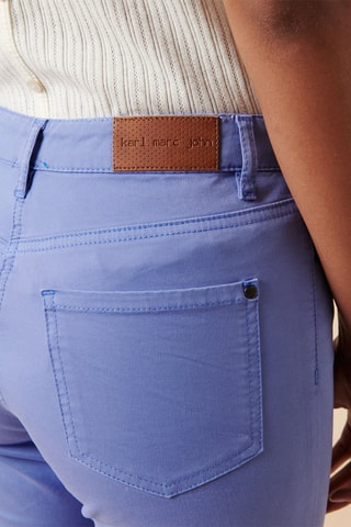 Pantalon slim en coton biologique Philemon - Mauve