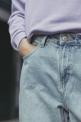Jean wide legs Peter - Bleu