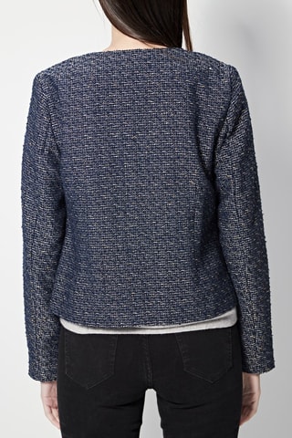 Tweed Jasje Velda Marineblauw
