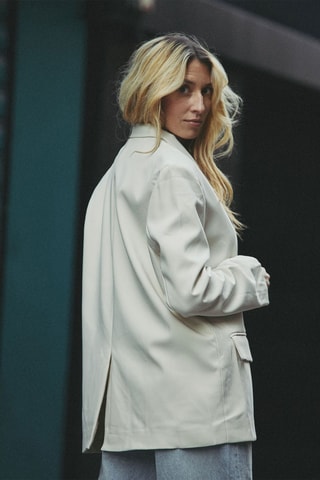 Veste oversize Vegas - Beige