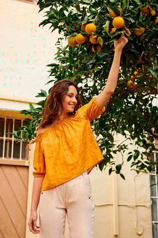Top Telina - Moutarde