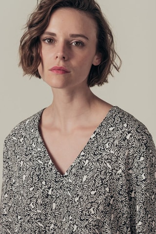 Top Tuliza Zwart