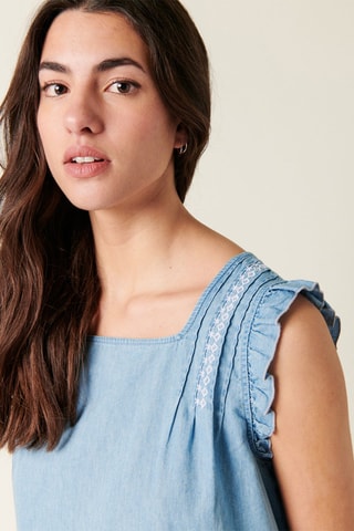 Top Theanne - Blauw