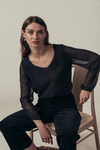 Top Tasade Zwart