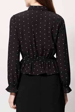 Top Trepine Zwart