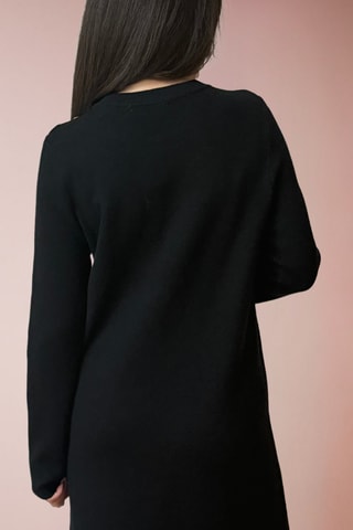 Trui-jurk Rachelie - Zwart