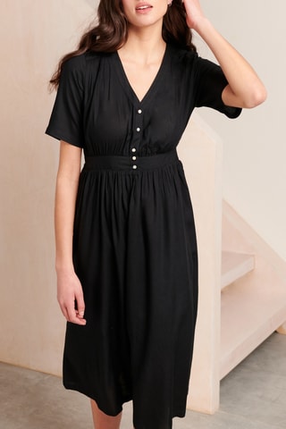 Robe longue - 
Noir