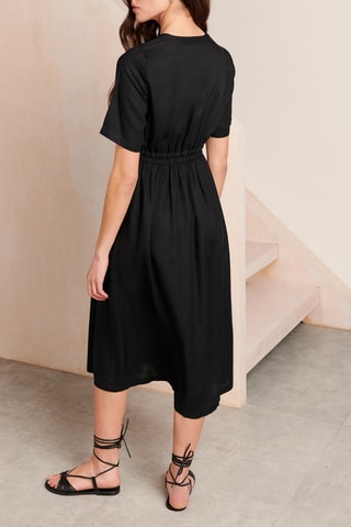 Robe longue - 
Noir