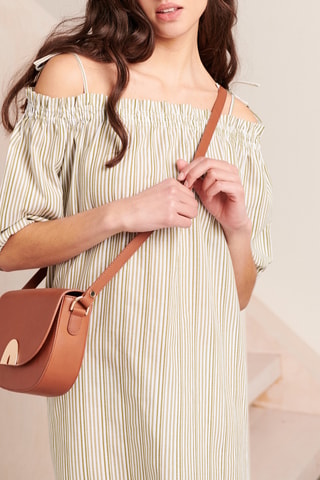 Robe longue - 
Kaki