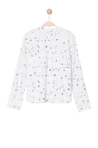 Blouse Cosmy Wit en Zwart - Karl Marc John