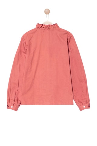 Blouse Crinoly Koraalrood - Karl Marc John