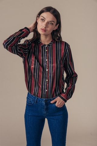 Blouse Chirika Marineblauw