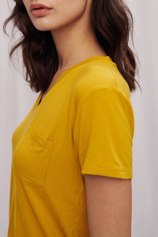 T-shirt - 
Jaune