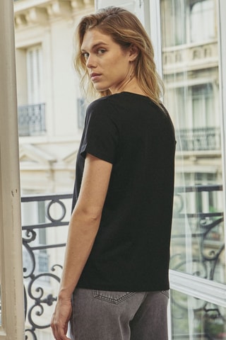 T-shirt Antoine - Zwart