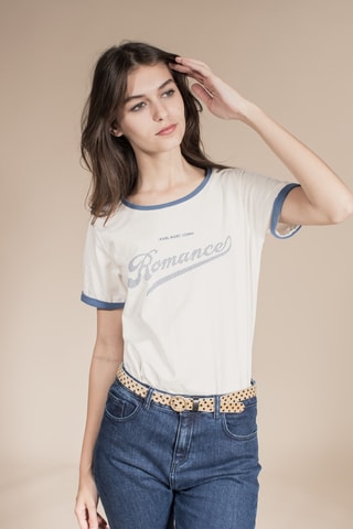 T-shirt Ambiance - Ecru