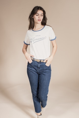 T-shirt Ambiance - Ecru