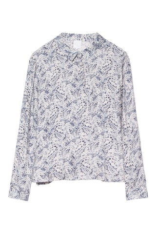 Top Fanchon - Marineblauw en Wit