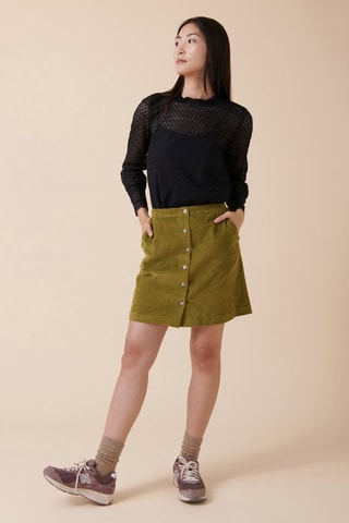 Blusa de renda Tatras - Preto