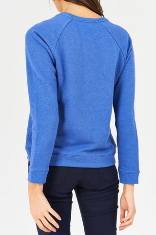 Sweater Gemêleerd Koningsblauw