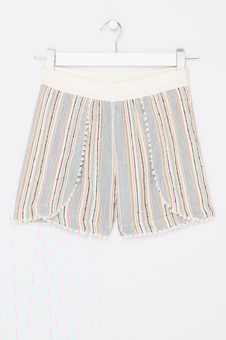 Linnen Short Isao Hemelsblauw