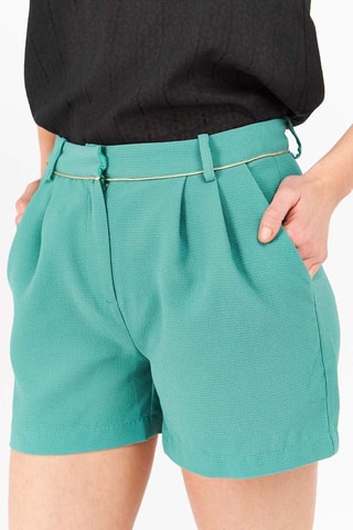 Short Turquoise