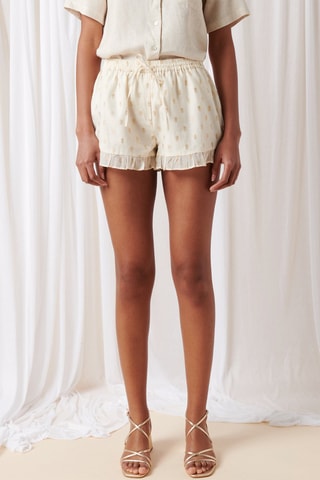 Short relaxed Iso - Beige