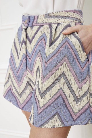 Short taille haute  Ignatia - Violet
