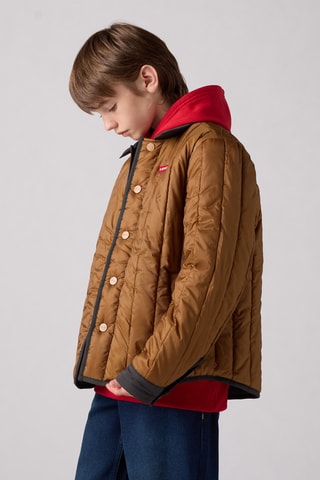 Veste réversible - Marron et noir