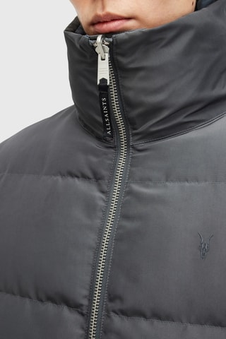 Blusão reversível regular Karlina - Cinzento e azul