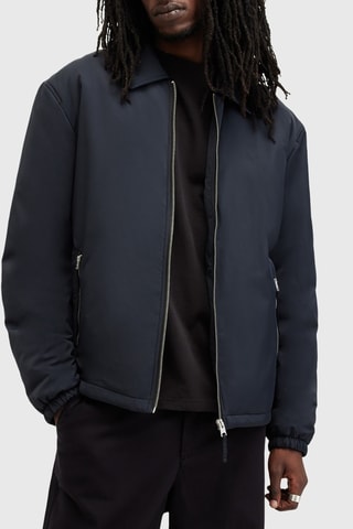 Bomber regular Lace - Azul-marinho