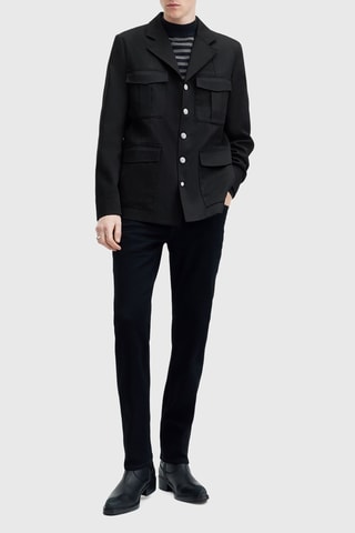 Casaco slim - Preto