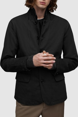 Casaco em algodão biológico - Preto