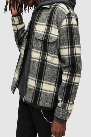 Sobrecamisa - Preto e cru