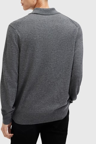 Polo regular en laine - Gris