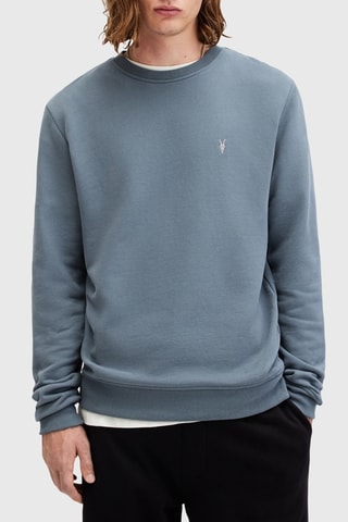Sweat slim em algodão biológico Undrgrnd - Azul-cinza