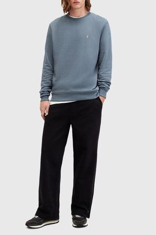 Sweat slim em algodão biológico Undrgrnd - Azul-cinza