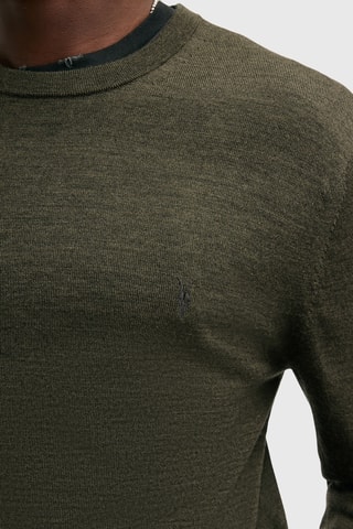 Camisola slim em lã Dax - Verde