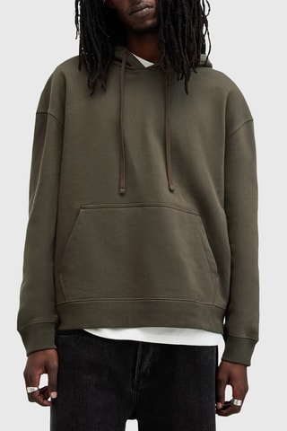 Sweat oversize em algodão biológico - Caqui